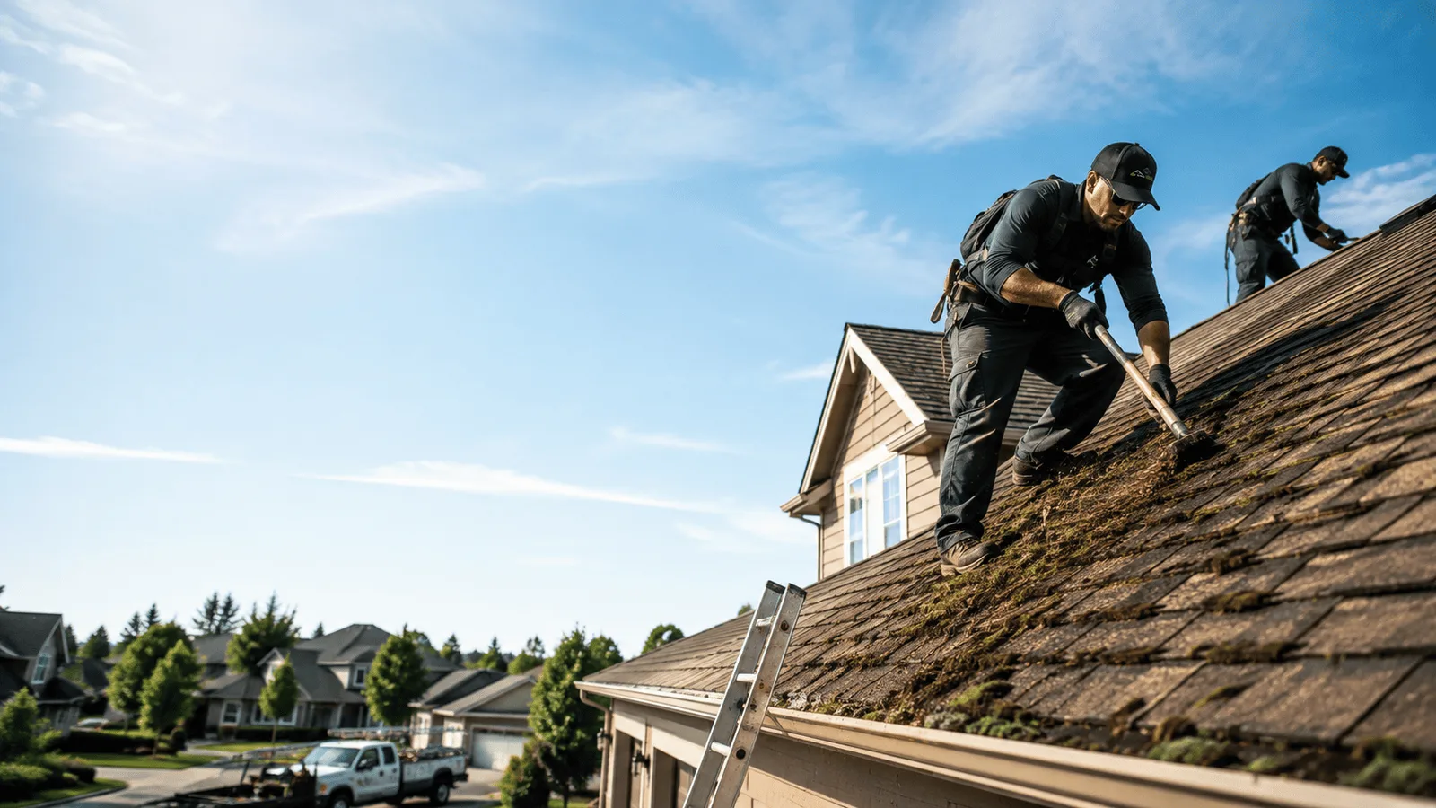 Roof Moss Removal in Saegertown, PA near me